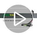 FAMIVAC ▫️ FV3 Aspirador sem fio, dobrável, aspirador vertical tipo vassoura potente 7