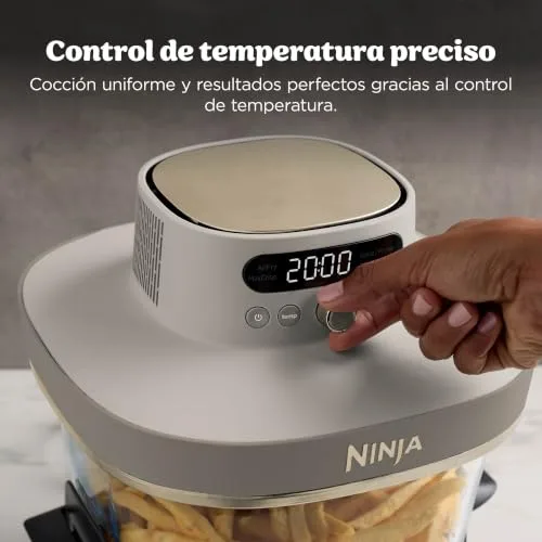 Ninja ▫️ CRISPi PRO XL, Fritadeira de Ar Quente, Cor Pedra, AS090EUSD 4