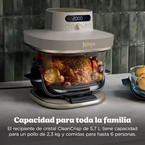Ninja ▫️ CRISPi PRO XL, Fritadeira de Ar Quente, Cor Pedra, AS090EUSD 5