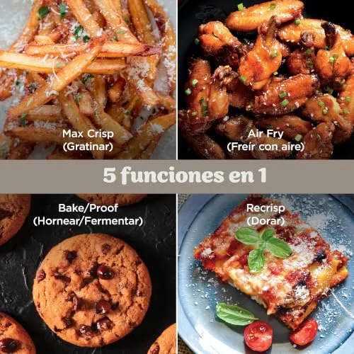 Ninja ▫️ CRISPi PRO XL, Fritadeira de Ar Quente, Cor Pedra, AS090EUSD 6