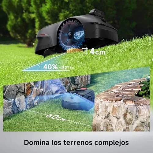 MOVA ▫️ ViAX 500: Robô cortador de relva com LiDAR de 360° + Visão Dupla com IA 4