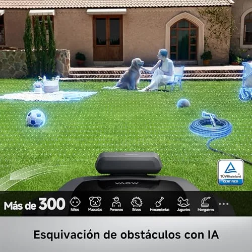 MOVA ▫️ ViAX 500: Robô cortador de relva com LiDAR de 360° + Visão Dupla com IA 7