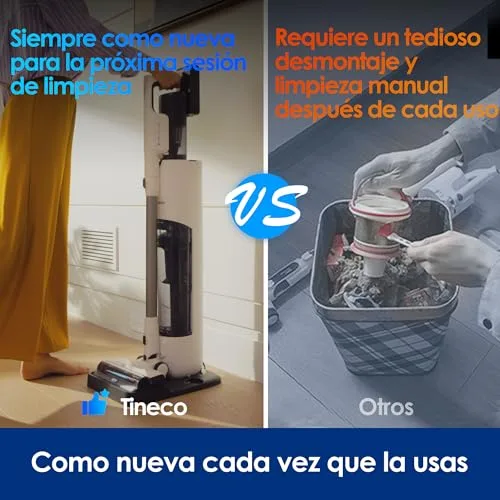 Tineco ▫️ Pure One Station 5 Plus – Aspirador sem fio inteligente, com esvaziamento automático 2