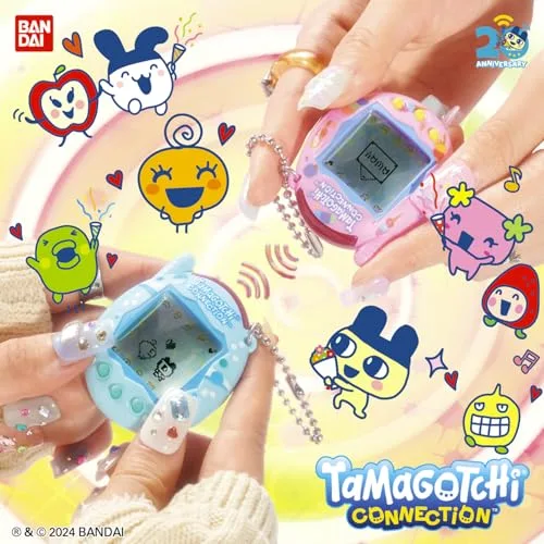 TAMAGOTCHI ▫️ Bandai – Connection Neon Planet – Animal virtual interativo com ligação por infravermelhos – Ecrã grande em francês – Minijogos – Brinquedo para crianças a partir dos 6 anos – 44028 6
