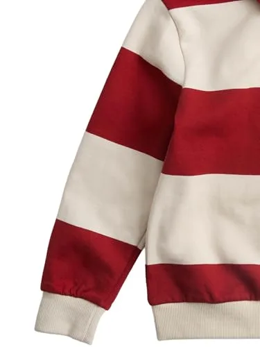 Marks & Spencer ▫️ Polo de râguebi às riscas em algodão puro Disney Cars™ para menino, corte descontraído, com gola 2