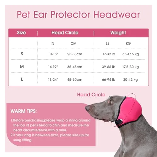 IECOii ▫️ Protetores auriculares com cancelamento de ruído para cães, protetores auditivos 2