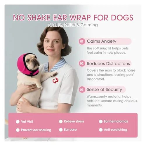 IECOii ▫️ Protetores auriculares com cancelamento de ruído para cães, protetores auditivos 4