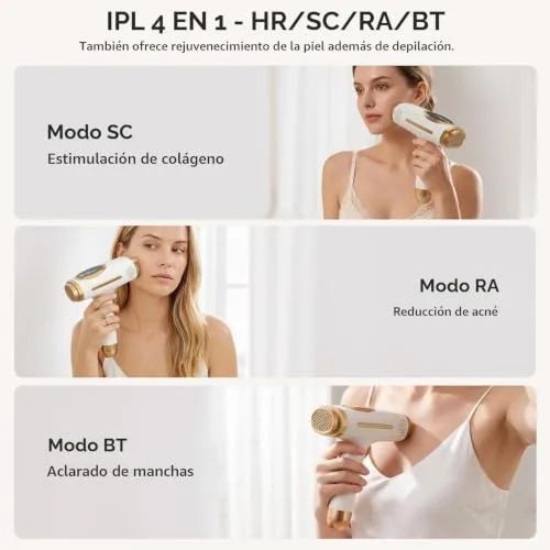 NALONE ▫️ Depilador IPL 4 em 1, Luz Pulsada para Mulheres e Homens 3