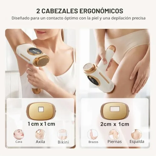 NALONE ▫️ Depilador IPL 4 em 1, Luz Pulsada para Mulheres e Homens 5