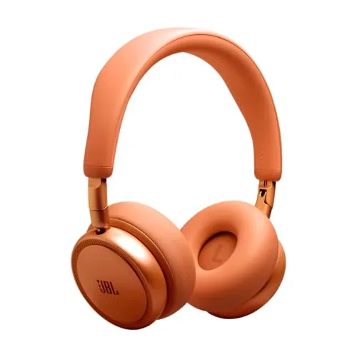 JBL ▫️ Live 680NC, Auscultadores Bluetooth supra-auriculares sem fios, Laranja 2