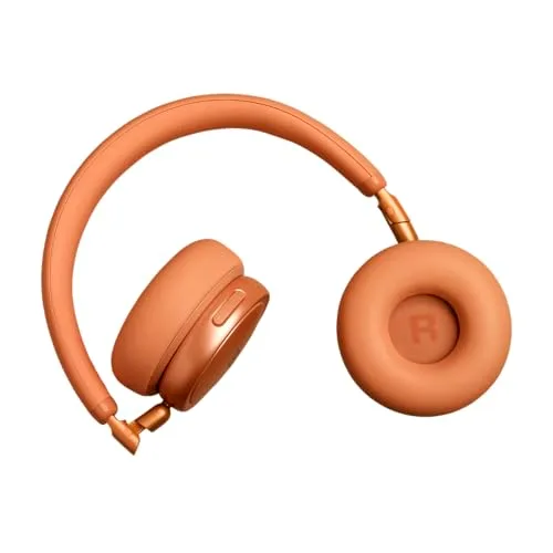 JBL ▫️ Live 680NC, Auscultadores Bluetooth supra-auriculares sem fios, Laranja 3