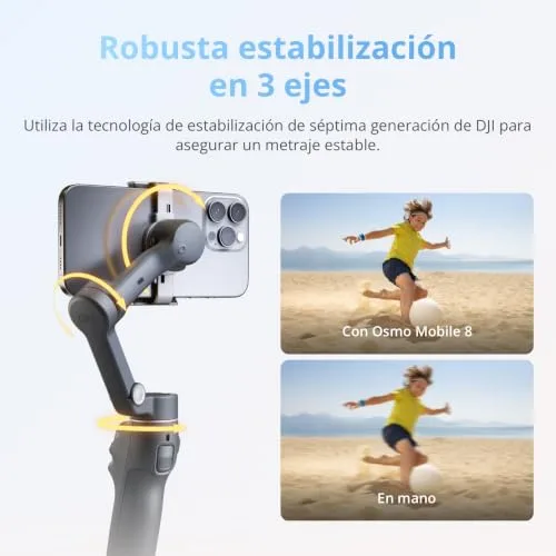 DJI ▫️ Pacote Padrão Osmo Mobile 8, estabilizador para smartphones 4
