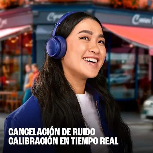 JBL ▫️ Live 680NC, Auscultadores supra-auriculares sem fios com Bluetooth, Branco 3