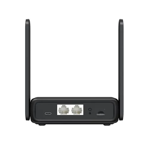 MERCUSYS ▫️ MB113-4G - Router 4G com cartão SIM, N300, Wi-Fi 4, powerbank USB-C e VPN 3