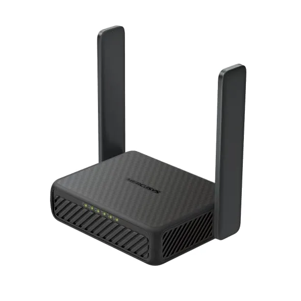 MERCUSYS ▫️ MB113-4G - Router 4G com cartão SIM, N300, Wi-Fi 4, powerbank USB-C e VPN 5