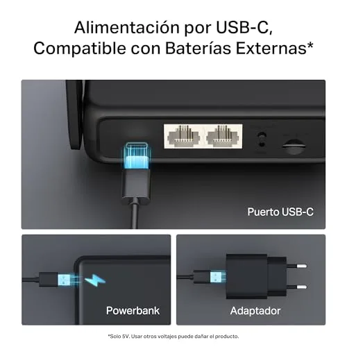MERCUSYS ▫️ MB113-4G - Router 4G com cartão SIM, N300, Wi-Fi 4, powerbank USB-C e VPN 7