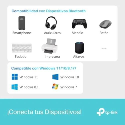 TP-Link ▫️ UB600 - Adaptador Wi-Fi USB, Bluetooth 6.0, Nano, para PC 5