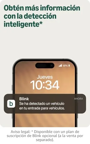 Blink ▫️ Câmara exterior 2K+ com Mini Câmara 2K+ (última geração), Branca, módulo de sincronização básico incluído 6