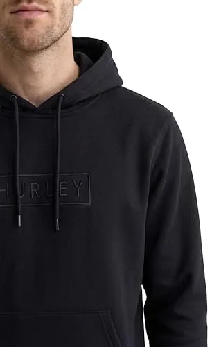 Hurley ▫️ Camisola com forro polar e logótipo, em embalagem, para homem (1 unidade) 3