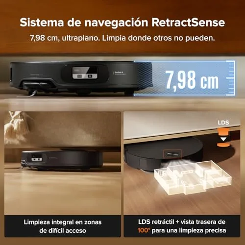 roborock ▫️ Qrevo Edge 2 – Aspirador robô com sucção extrema de 25 000 Pa, preto 5