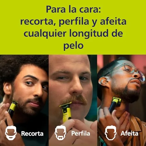 PHILIPS ▫️ Lâminas OneBlade Original 360, compatíveis com todos os cabos OneBlade e Pro, 5 unidades (modelo QP450/50) 3