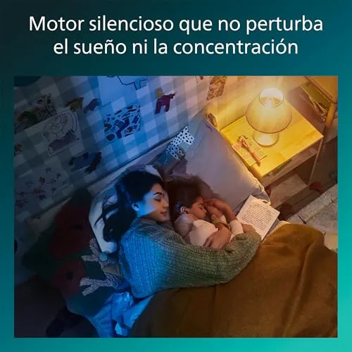 Philips ▫️ Bliss Lâmpada de teto com ventilador de pás retráteis LED, 3 pás, 106 cm de envergadura, 4500 lúmenes, luz branca ajustável de 3000 K a 6500 K, intensidade regulável até 5%, comando à distância, branco 6