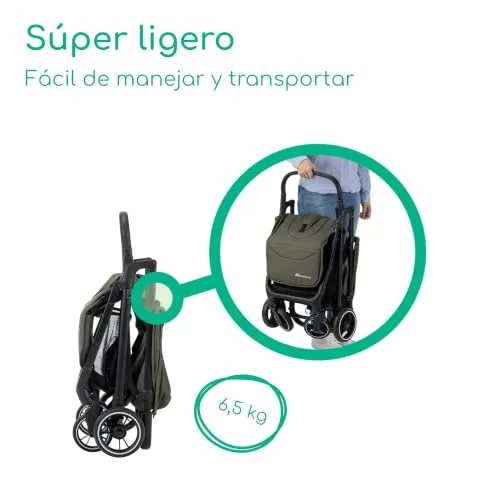 Bebeconfort ▫️ Azur, Carrinho de bebé, 0–3 anos (15 kg), Mineral Graphite 5