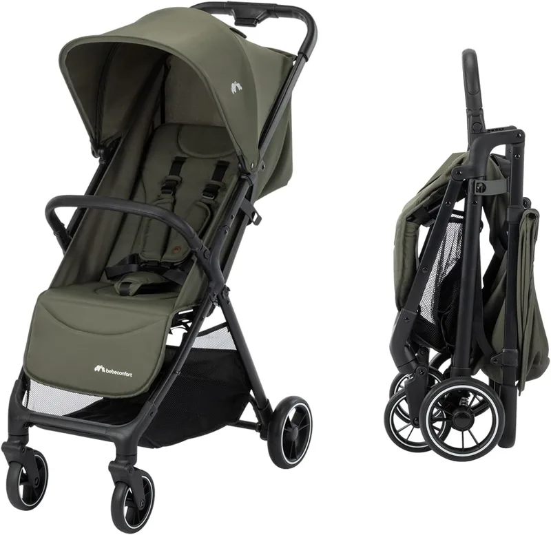 Bebeconfort ▫️ Azur, Carrinho de bebé, 0–3 anos (15 kg), Mineral Graphite