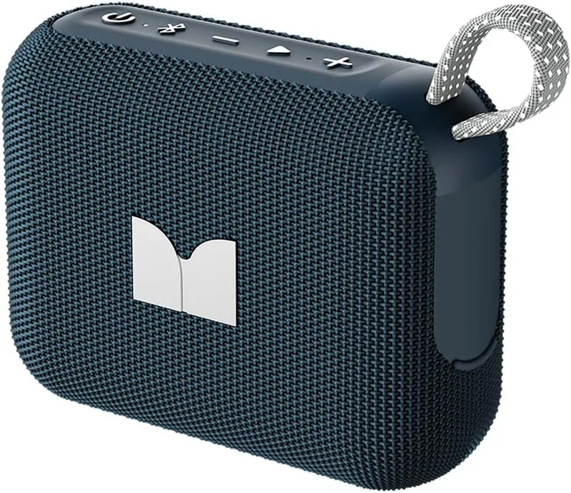 Monster ▫️ Superstar MS-CUBE1BL Altifalante Bluetooth portátil, 12 W, IPX7 resistente à água, 20 horas de reprodução, ligação multialtifalante, para utilização no exterior