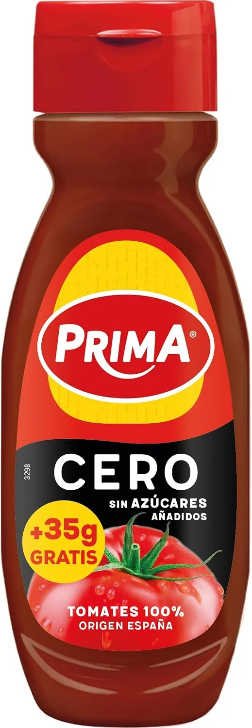 Prima ▫️ Ketchup Zero 265+35 g