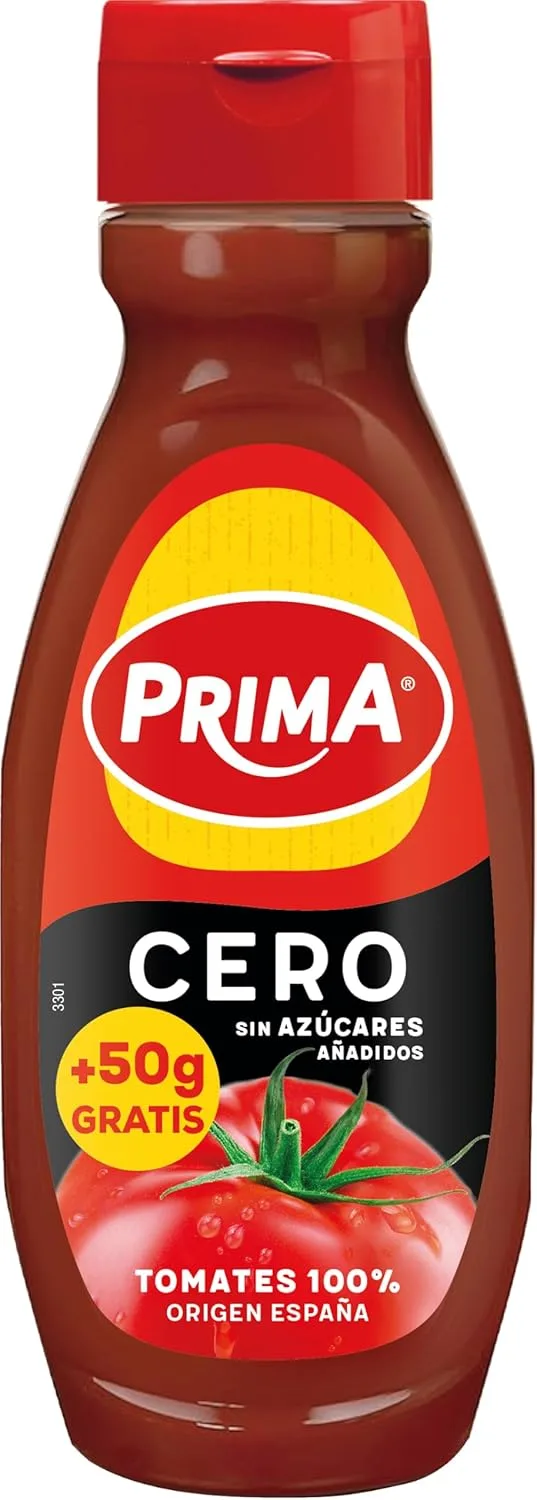 PRIMA ▫️ Ketchup Zero 460+50 g