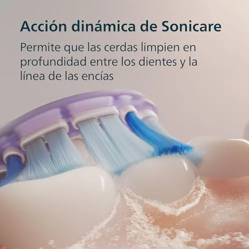 PHILIPS ▫️ Escova de dentes elétrica Sonicare Série 7100 - Tecnologia Next Generation, sensor de pressão, 12 configurações, 21 dias de autonomia, estojo com opção de carregamento, branco e preto, embalagem dupla, HX7429/04 3