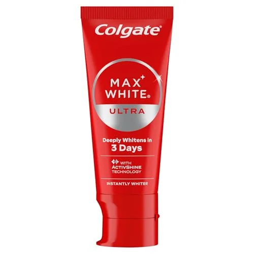 Colgate ▫️ Max White Ultra Efeito Instantâneo, Pasta de dentes branqueadora, 50 ml 2