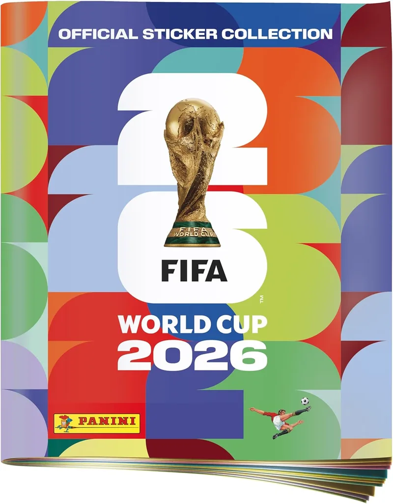 Panini ▫️ Álbum de autocolantes da Copa do Mundo da FIFA 2026, multicolorido
