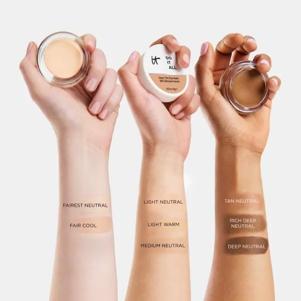 IT Cosmetics ▫️ Do It All, Bálsamo facial com cor, 305 Medium Neutral, 18 g 5