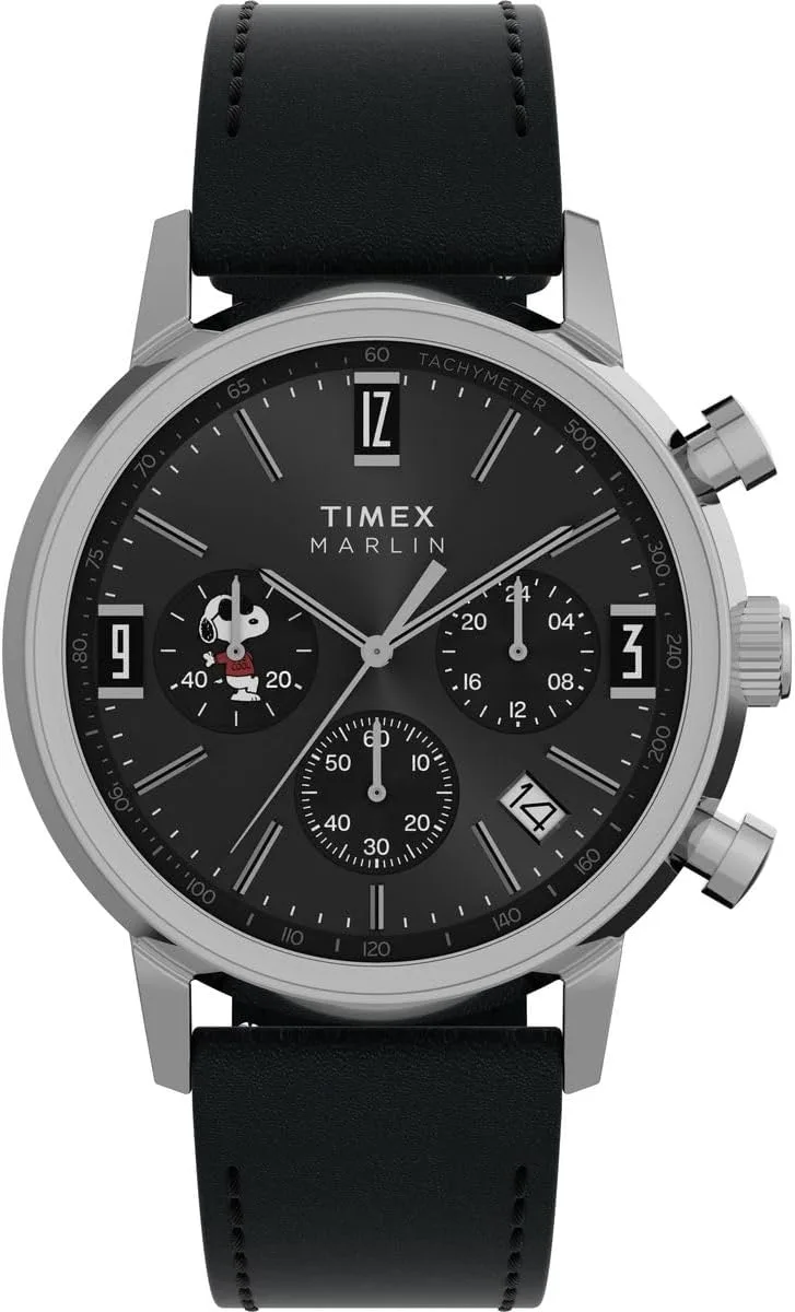 Timex ▫️ Relógio para homem, de quartzo, Peanuts Marlin