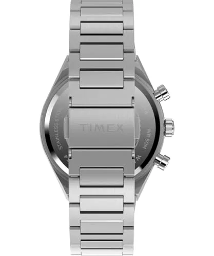 Timex ▫️ Relógio Q Continental Chronograph para homem, 40 mm 3