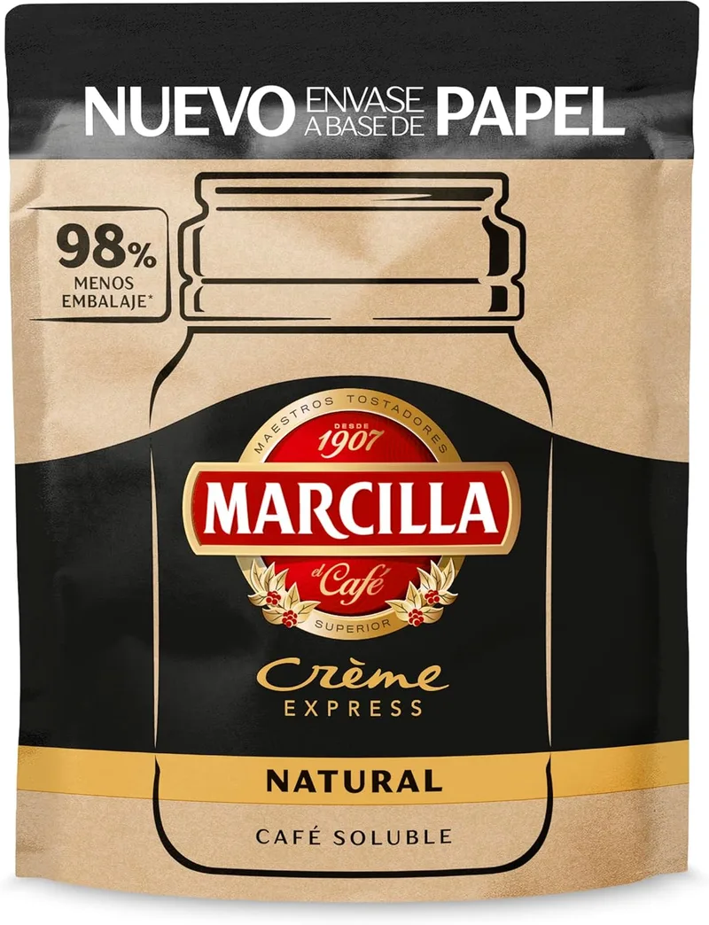 Marcilla ▫️ Café Solúvel Crème Express Natural Recarga | 150 g