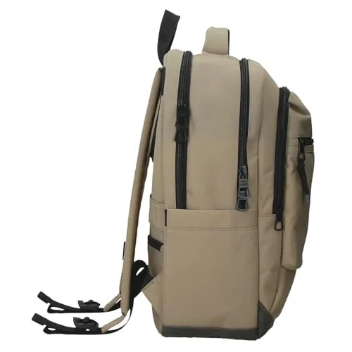 Pepe Jeans ▫️ Waltford Mochilas casuais, antracite, camel, com espaço para computador, vários compartimentos, poliéster, da Joumma Bags 2