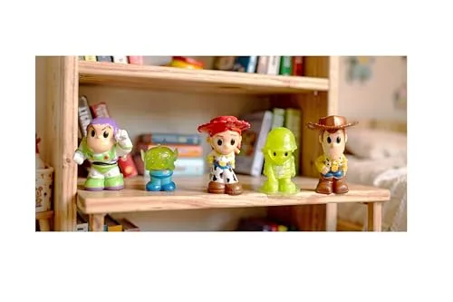 Giochi Preziosi ▫️ Ooshies Toy Story - Conjunto de 5 acessórios para lápis - Figuras colecionáveis da Disney Pixar para crianças, acessórios escolares, presentes e brindes para o regresso às aulas a partir dos 5 anos 6
