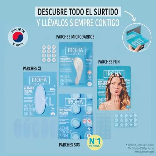 IROHA NATURE ▫️ Adesivos para espinhas com ácido salicílico | 33 unidades 6
