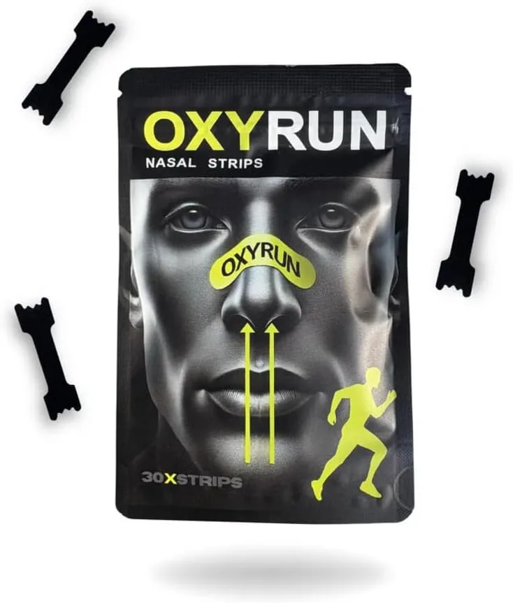 OxyRun ▫️ 30 Tiras Nasais - Dilatador Nasal - Tiras Nasais Desportivas - Tiras Nasais - Tiras Nasais - Tiras Nasais - Tiras Nasais - Tiras Nasais - Tiras Nasais (ônix)