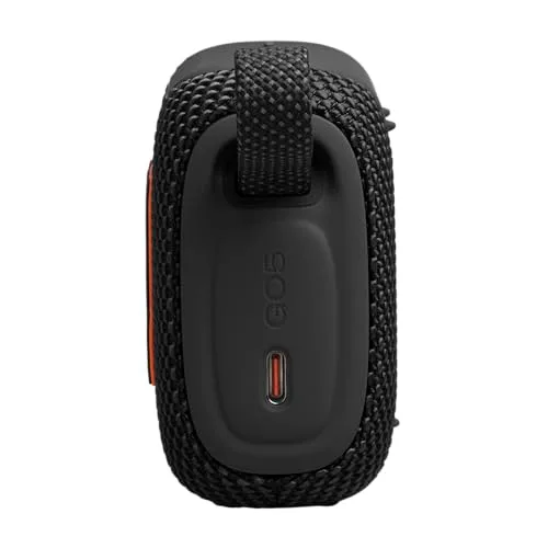 JBL ▫️ GO 5: Altifalante Bluetooth ultraportátil com som Big Pro e graves potentes, emparelhamento AirTouch, design à prova de água e autonomia de 10 horas, cor preta 5