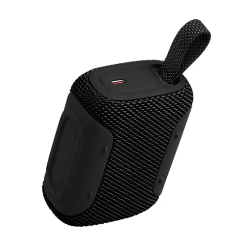 JBL ▫️ GO 5: Altifalante Bluetooth ultraportátil com som Big Pro e graves potentes, emparelhamento AirTouch, design à prova de água e autonomia de 10 horas, cor preta 6