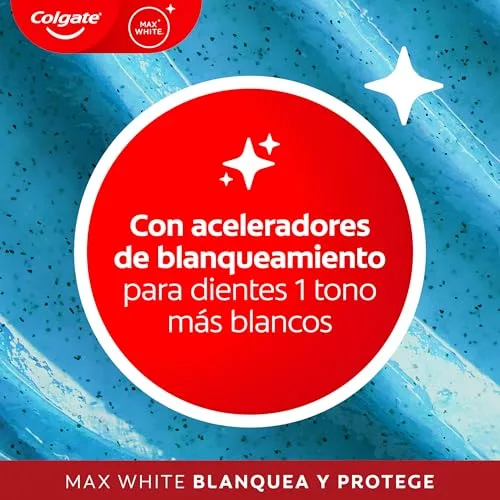 Colgate ▫️ Max White: Branqueia e Protege - Pasta de dentes 12x75 ml 3