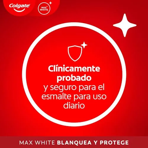 Colgate ▫️ Max White: Branqueia e Protege - Pasta de dentes 12x75 ml 5