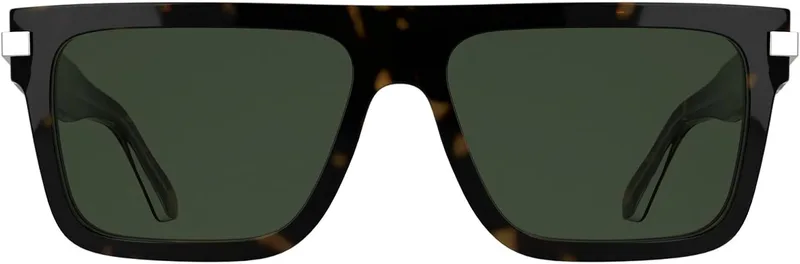 Calvin Klein ▫️ Óculos de sol unissexo para adultos CK26505S - Havana com lentes verdes opacas