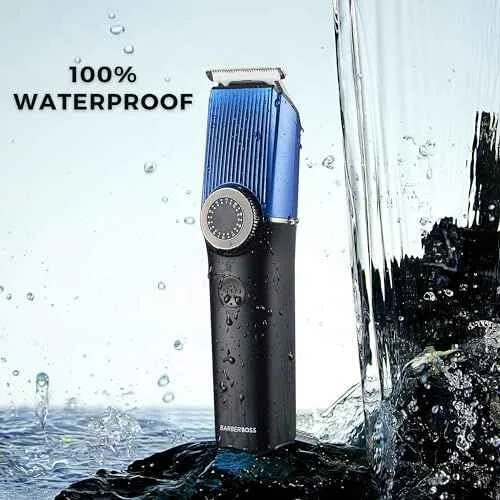 BARBERBOSS ▫️ Kit de higiene 5 em 1 para homem, aparador de barba sem fios, máquina de cortar cabelo, aparador corporal, aparador de detalhes e nariz, aparador de orelhas com botão de precisão 2