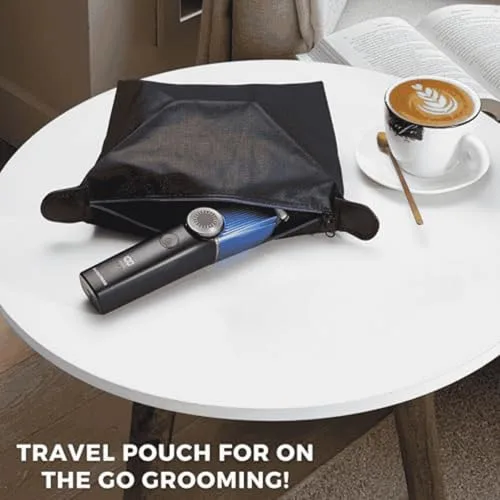 BARBERBOSS ▫️ Kit de higiene 5 em 1 para homem, aparador de barba sem fios, máquina de cortar cabelo, aparador corporal, aparador de detalhes e nariz, aparador de orelhas com botão de precisão 3