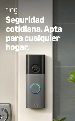 Ring ▫️ Videoporteiro com bateria + Câmara Interior Plus (última geração) 4